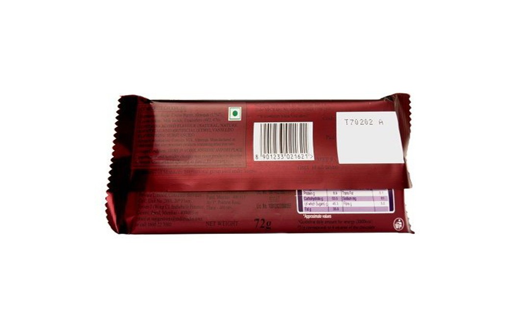 Cadbury Almond Treat Temptations   Pack  72 grams